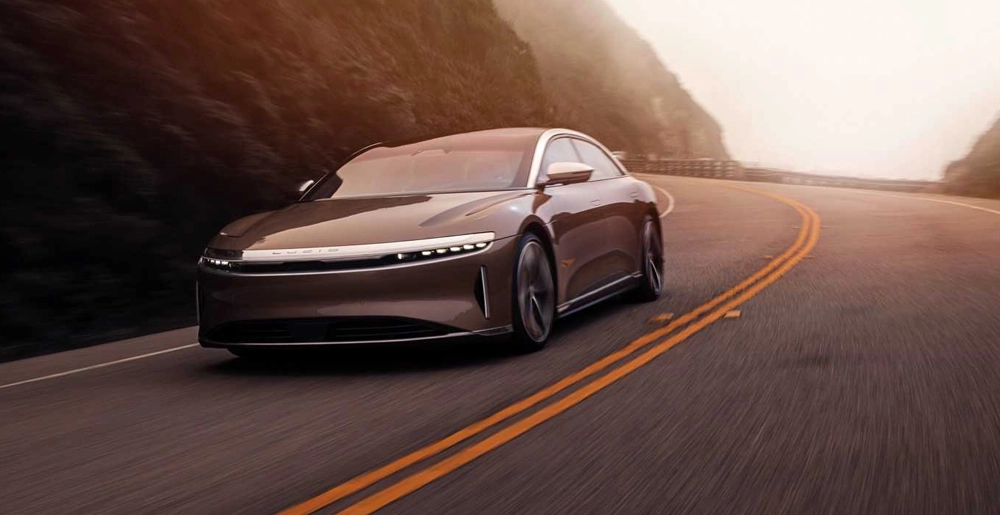 Lucid Air Grand Touring Elbilarna med längst räckvidd