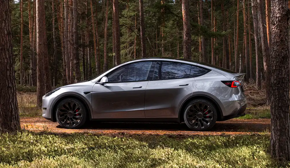 Tesla Model Y Populäraste elbilarna 2024