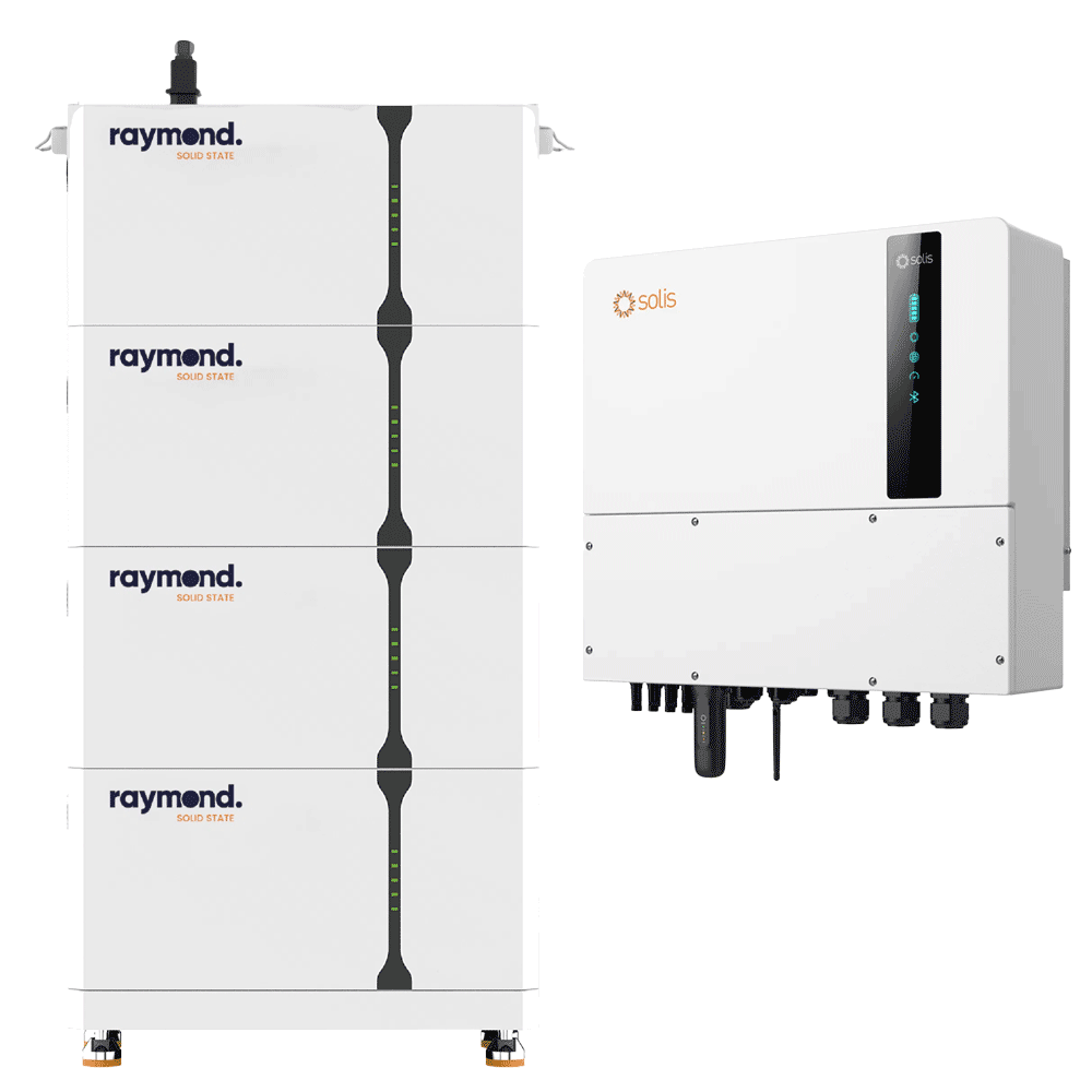 Raymond Solid State Batteri och Solis Hybridväxelrikatre