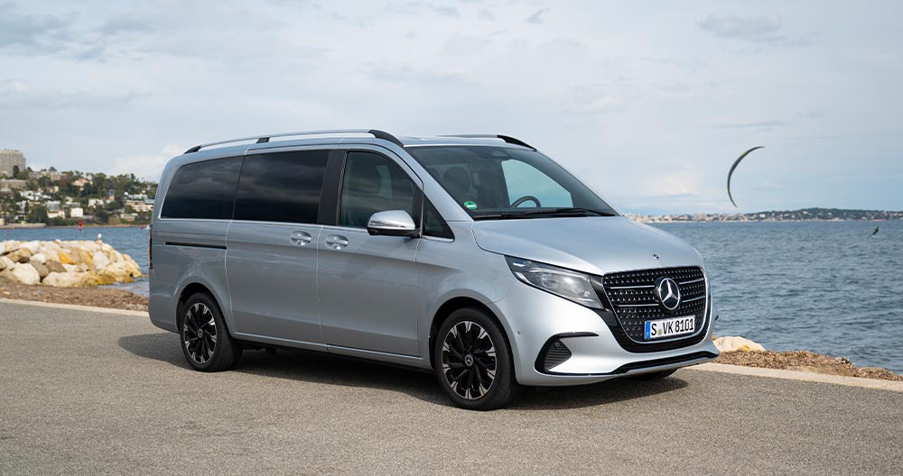 Mercedes Benz EQV 7 sitsig elbil