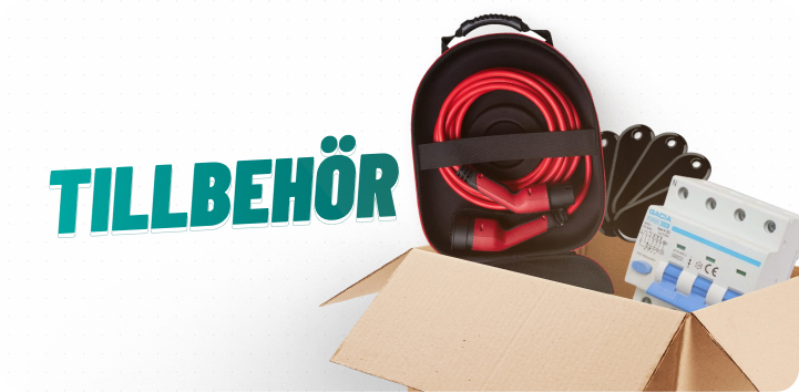Tillbehör till laddbox för elbil