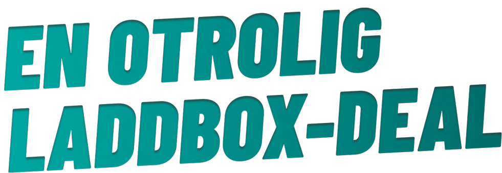 otrolig laddbox deal 981