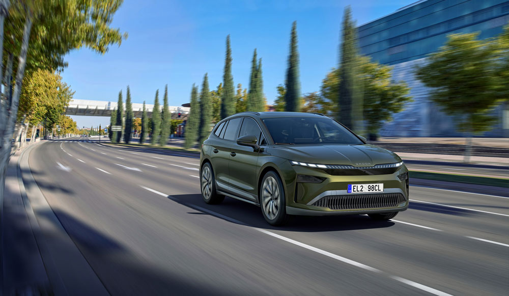 Skoda Enyaq exteriör- Rymlig elbil på MEB-plattform
