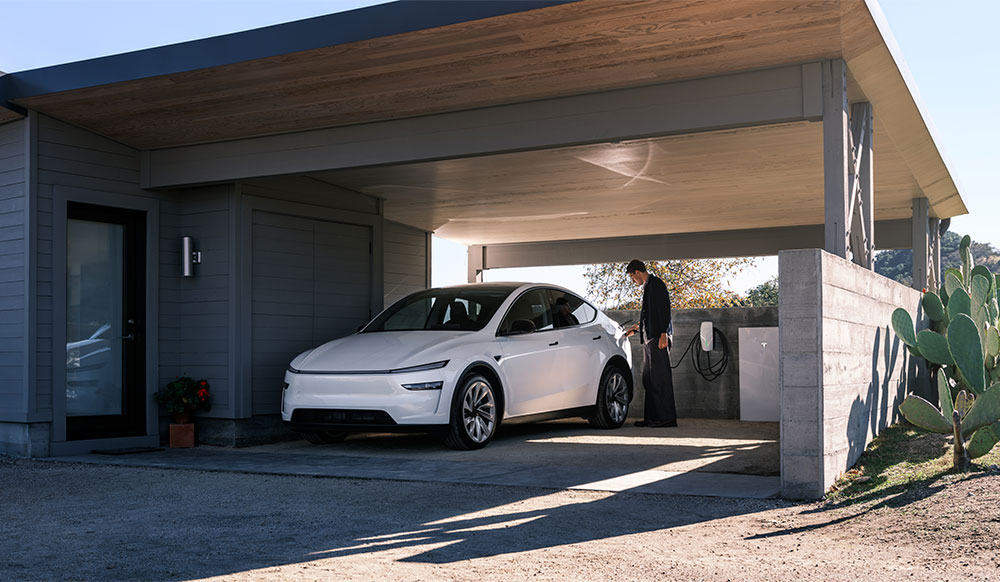 Tesla Model Y parkerad. En av de mest sålda elbilarna i Sverige 2026