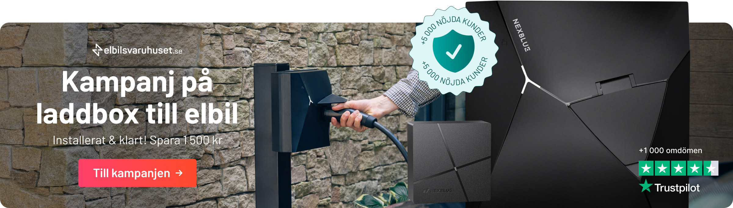 NexBlue Edge 2 laddbox kampanj
