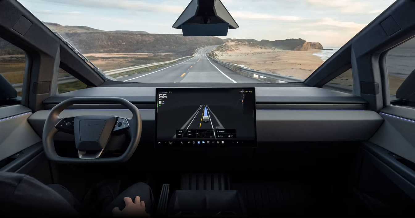tesla självkörande