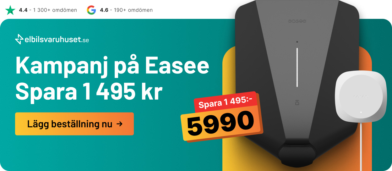 Easee Charge Up Laddbox kampanj