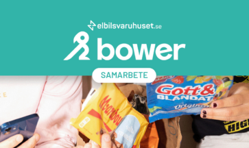 Bower Elbilsvaruhuset.se i samarbete