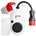go-e Gemini Flex laddbox och Perific Monitor One lastbalanserare och nytt cee-uttag