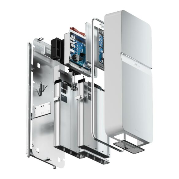 Homevolt batteri detalj teknik