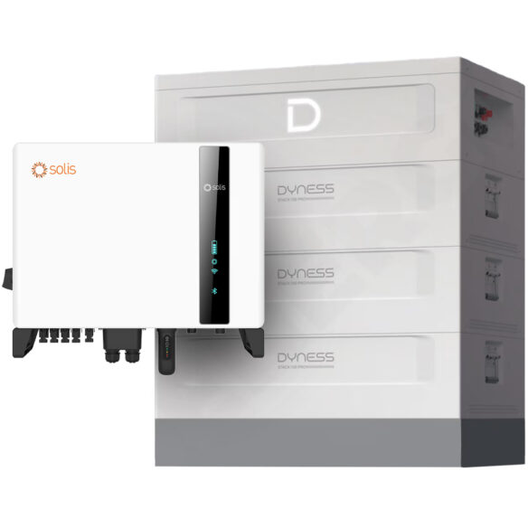 Dyness Stack100 Pro batterisystem med Solis S6