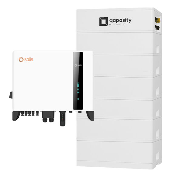 qapasity arctic series batteri med solis s6 växelriktare